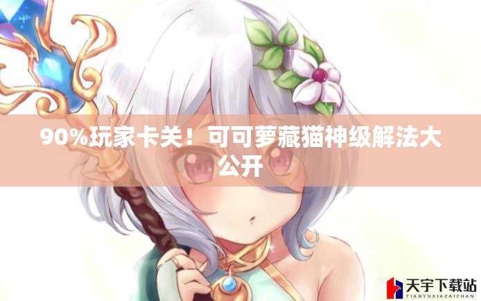 90%玩家卡關(guān)！可可蘿藏貓神級解法大公開